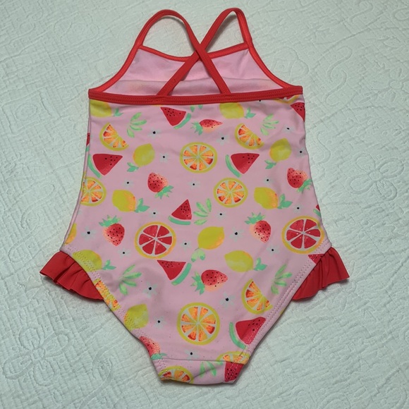 3T (5/$20) Fruit Slices One Piece Swimsuit by George - Picture 9 of 15